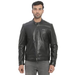 Copy of Casual Leather Jacket_black_1