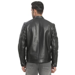 Copy of Casual Leather Jacket_black_4