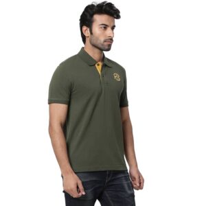 Copy of Chest Embroidery Polo_dark olive-2