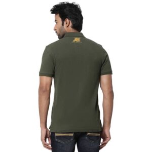 Copy of Chest Embroidery Polo_dark olive-4