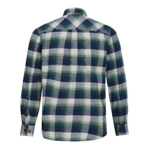 Copy of Flannel Twill Plaid Shirt_green_10