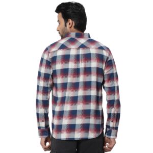 Copy of Flannel Twill Plaid Shirt_green_4