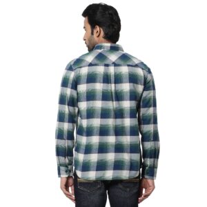 Copy of Flannel Twill Plaid Shirt_green_4(1)
