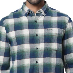 Copy of Flannel Twill Plaid Shirt_green_6(1)
