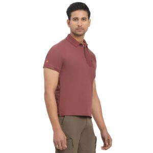 Copy of Hybrid Polyester Polo_wine_2