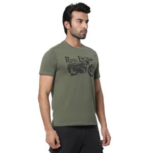 Copy of RE Bullet-350 T-shirt_olive-2