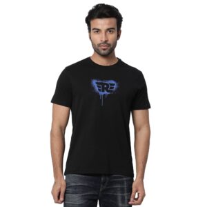 Copy of RE Stencil Spray T-shirt_black-1