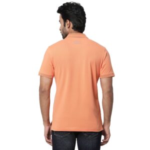 Copy of Solid Premium Puff Logo Polo_coral_4