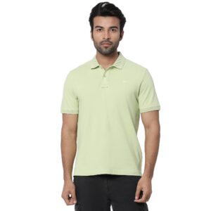 Copy of Solid Premium Puff Logo Polo_matcha_1