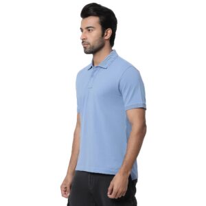 Copy of Solid Premium Puff Logo Polo_old rose_iced blue_3