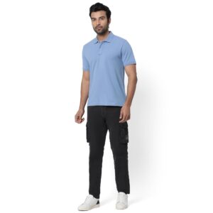 Copy of Solid Premium Puff Logo Polo_old rose_iced blue_5