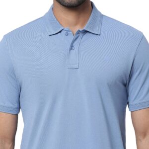 Copy of Solid Premium Puff Logo Polo_old rose_iced blue_6