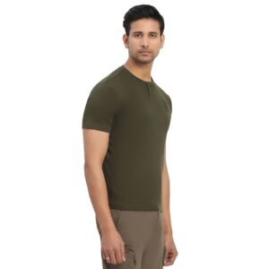 Copy of Supima Henley T-Shirt_olive_2