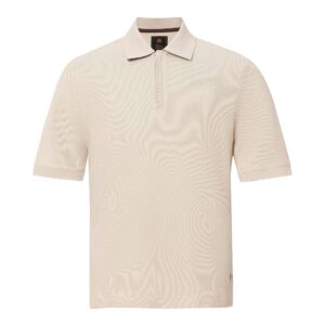 Copy of Textured Relax Fit Polo_ecru-8