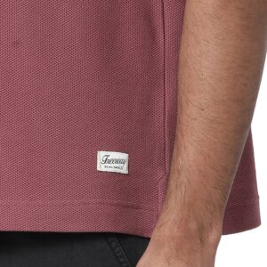 Copy of Textured Relax Fit Polo_old rose-7