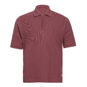 Copy of Textured Relax Fit Polo_old rose-8