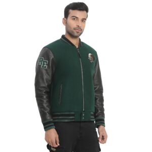 Copy of Varsity Riding Jacket_green_2