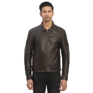 Copy of Vintage Leather Jacket_dark tan_1